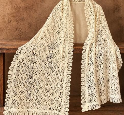 Hand Crafted Beeralu Shawl