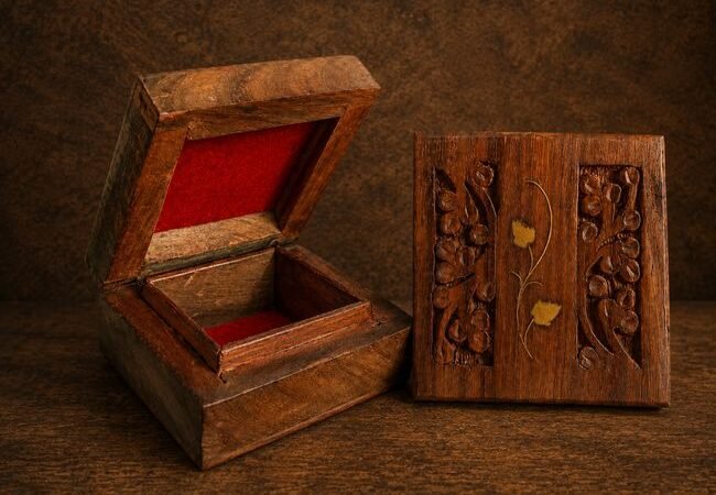 Hand Crafted Wooden Box
